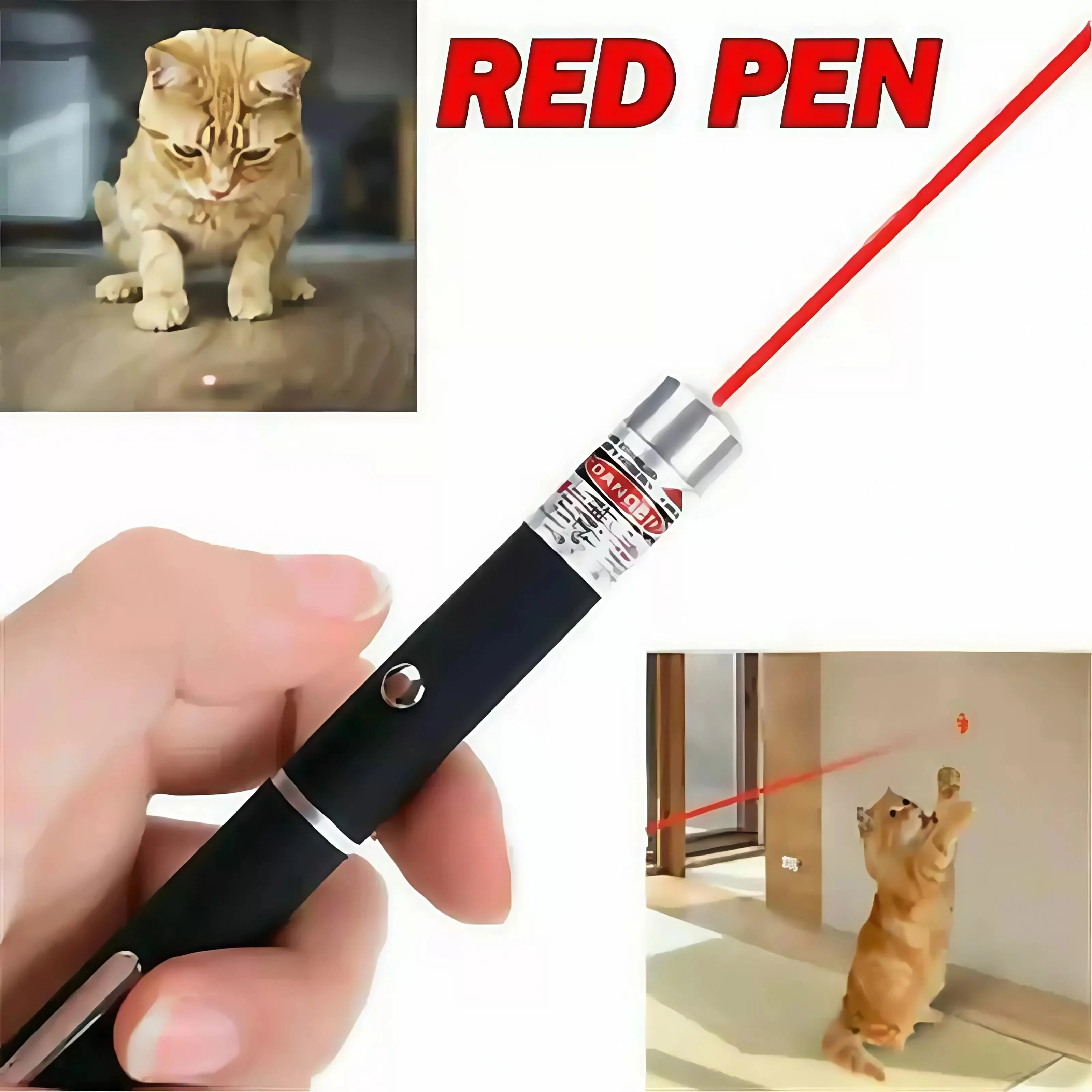 Laser Pointer Presenter - Caneta ponteiro laser vermelho - laser