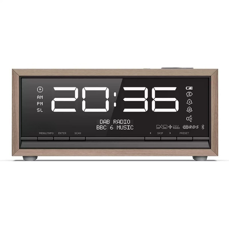 Digital Alarm Clock - Rádio Digital DAB+ FM com Relógio