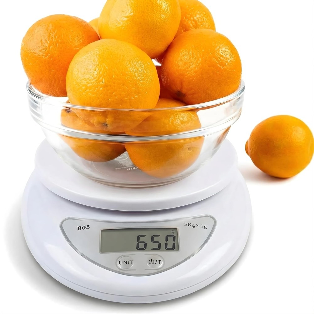 Kitchen Electronics Gadgets - Balança Digital de Cozinha 5Kg Multifuncional