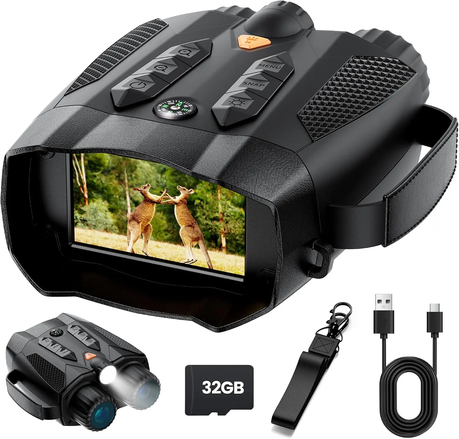 Cool Electronics Gadgets For Men - Óculos de visão noturna para adultos,