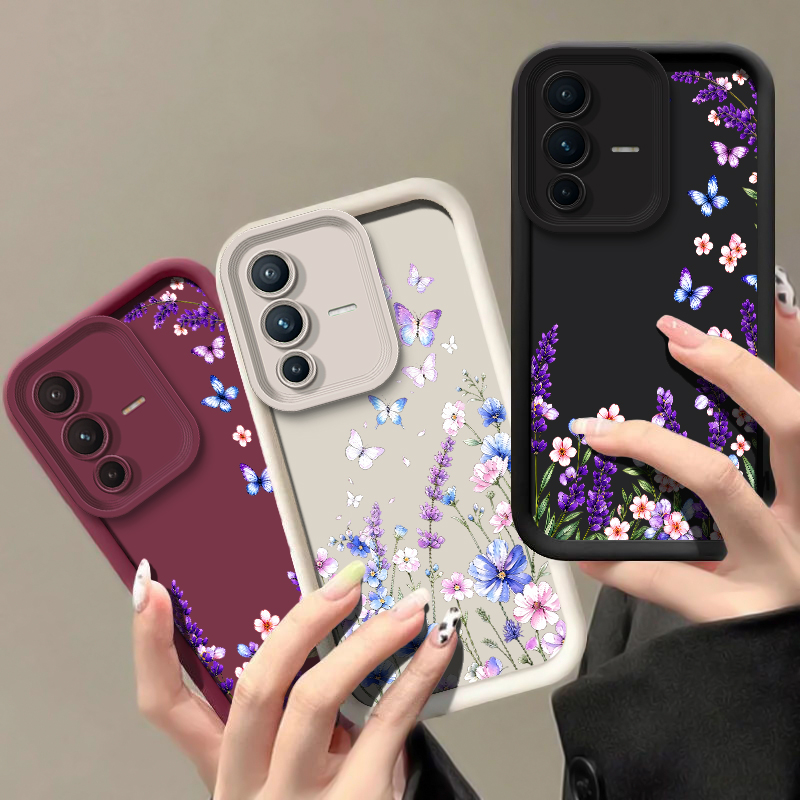 Vivo V40 - Capa de telemóvel com padrão de