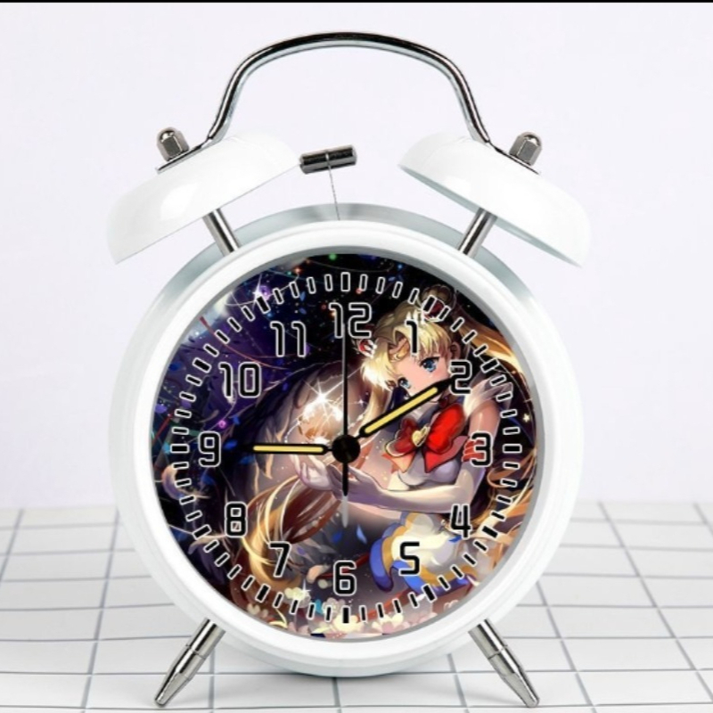 Digital Alarm Clock - Sailor lua despertador dos desenhos animados