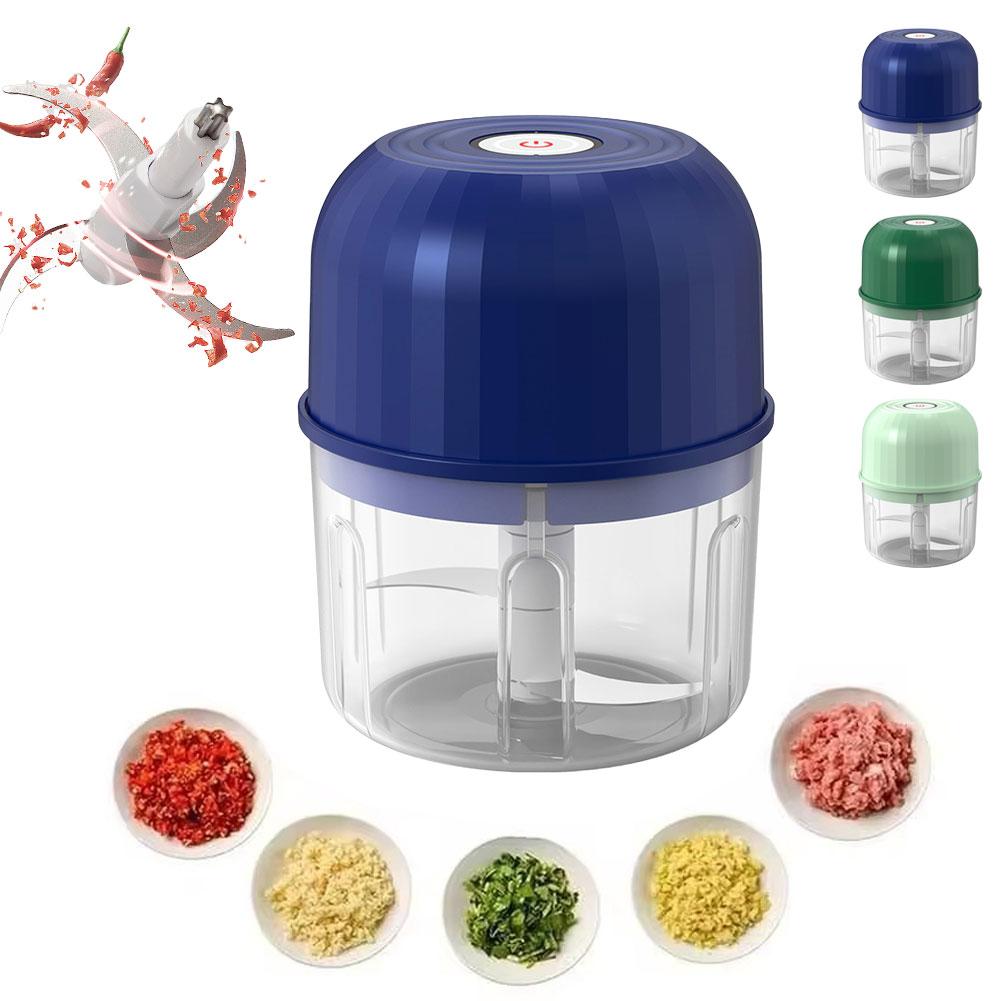 Kitchen Electronics Gadgets - Mini Picador de Alho Elétrico Portátil