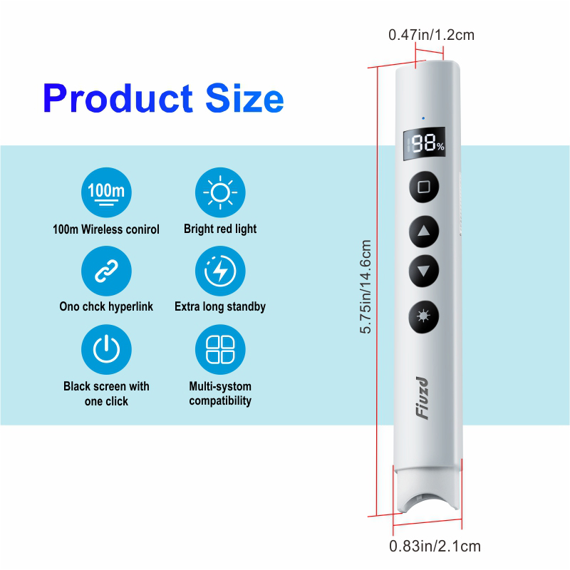 Novo apresentador sem fio lase - Laser Pointer Presenter avaliação e preço