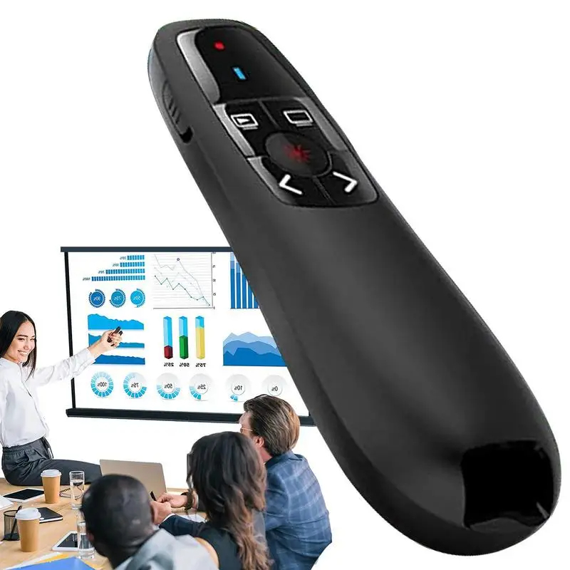 2024 novo 2.4ghz sem fio power - Laser Pointer Presenter avaliação e preço