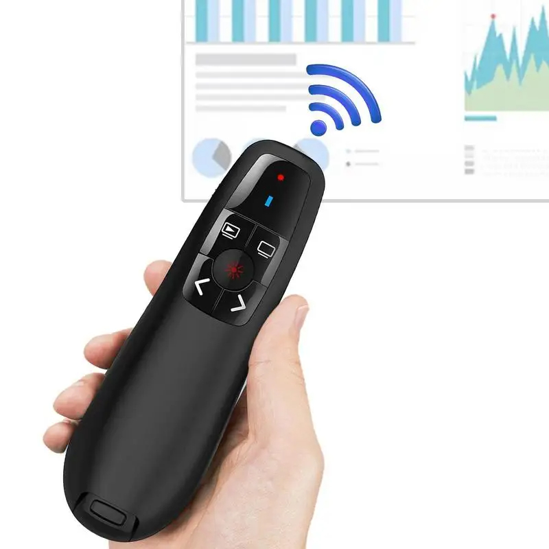 2024 novo 2.4ghz sem fio power - Laser Pointer Presenter avaliação e preço