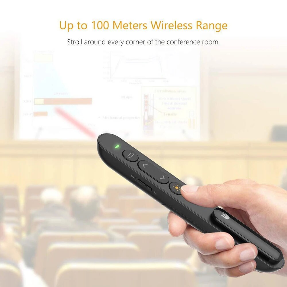 Caneta flip multifuncional com - Laser Pointer Presenter avaliação e preço