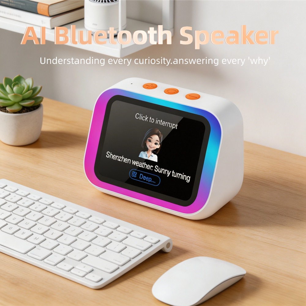 Caixa de Som Bluetooth AI 5.4  - Digital Alarm Clock avaliação e preço