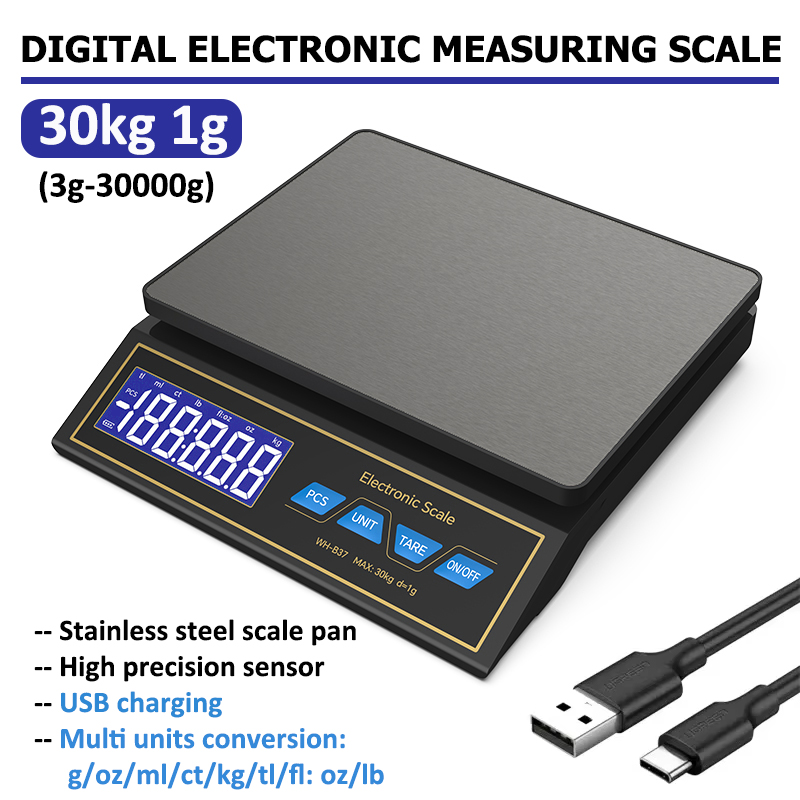 Balança digital lcd de cozinha - Kitchen Electronics Gadgets avaliação e preço