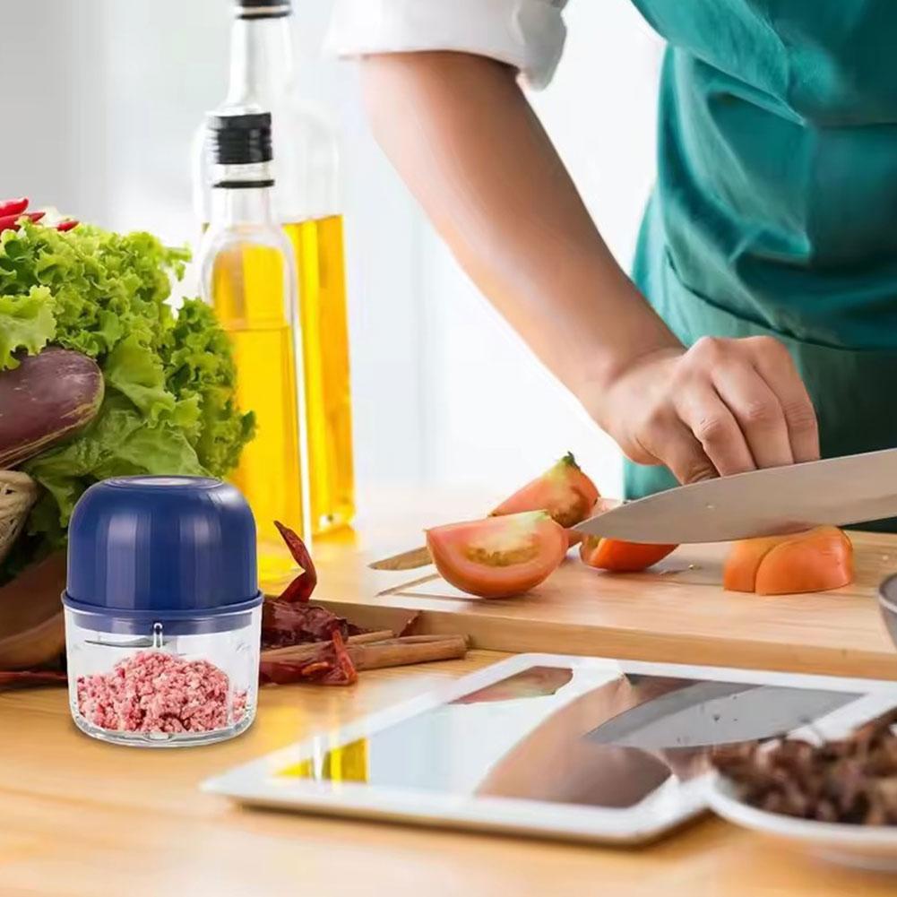 Mini Picador de Alho Elétrico  - Kitchen Electronics Gadgets avaliação e preço