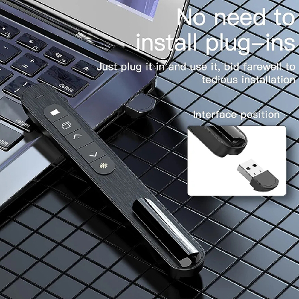 Caneta giratória de página de  - Laser Pointer Presenter avaliação e preço